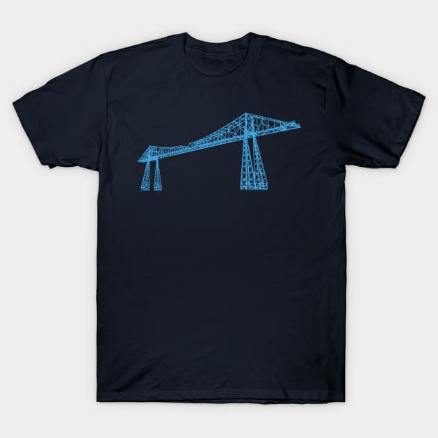 transporter bridge T-Shirt by Luckythelab